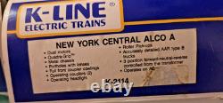 K-Line Diesel Engines, New York Central K-2114 & K 2115D, 0/027 G. New In Box