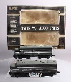 K-Line K2114 O New York Central Alco AA Diesel Locomotive Set EX/Box