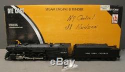 K-Line K3270-5343S New York Central J1e Hudson Steam Locomotive &Tender EX/Box