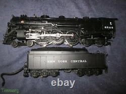 K-Line K3270-5344S New York Central N. Y. C Scale Hudson & Tender withTMCC EX/OB