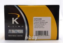 K-Line K4670-30005 O New York Central'Century Inn' 18 Aluminum Lounge Car LN