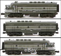 K-Line K-25701 & 2570-3600 New York Central NYC F3 A-B-A withTMCC RailSounds C8