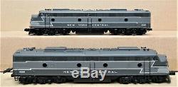 K-Line K-28701S NYC/New York Central E-8 AA Diesel Engine Set O-Gauge withTMCC/RS