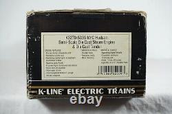 K-Line O Semi-Scale New York Central NYC Hudson Steam Engine Set K3270-5335 G5