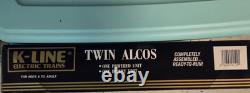 K-Line TWIN A ALCO UNITS, New York Central, 0-27 gauge, New in Box