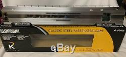 K-line Aluminum New York Central Baggage Tavern Lounge 21 Passenger Car! Nyc