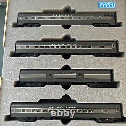 Kato 106-023 N New York Central Smooth Side Passenger Cars (Set of 4) Read