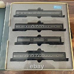 Kato 106-023 N New York Central Smooth Side Passenger Cars (Set of 4) Read