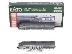 Kato 106-0440 N NYC EMD E7A Diesel Locomotive #4008, #4022 (Set of 2)