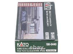 Kato 106-0440 N NYC EMD E7A Diesel Locomotive #4008, #4022 (Set of 2)