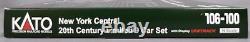 Kato 106-100 N New York Central 20th Century Limited Passenger Car (Set of 9)