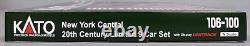 Kato 106-100 N New York Central 20th Century Limited Passenger Car (Set of 9)