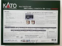 Kato 106-100 New York Central 20th Century Limted 9 Car Set N Scale