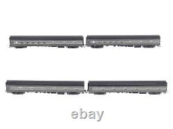 Kato 106-7130 N New York Central 20th Century Add On Passenger Car (Set of 4) LN