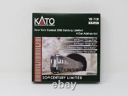 Kato 106-7130 New York Central 20th Century Limited Passenger Car Set N Scale