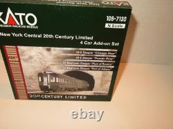 Kato N Scale 106-7310 New York Central Four C Ar Add On Set New -hc1