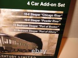 Kato N Scale 106-7310 New York Central Four C Ar Add On Set New -hc1