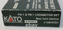 Kato N Scale PA-1 & PB-1 Locomotive Set New York Central #4201 #4301