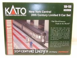 Kato N scale 106-100 NYC 20th Century Limited 9-Car Passenger Set-complete