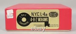 Key New York Central 3100 HO Scale Brass L4a Mohawk Steam Locomotive and Tender