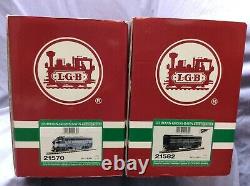 LGB New York Central 21570 F-7 A and 21582 F-7 B Locomotive Set with Sound