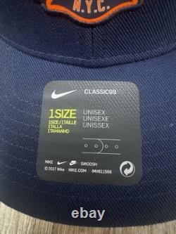 LIMITED Nike New York Knicks FDNY NYC Reflective NBA City Edition Snapback Hat