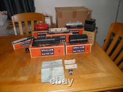 LIONEL 1433W TRAIN SET 221 221W 2411 2465 2472 1042 6019 WithOB'S INSERTS RUNS