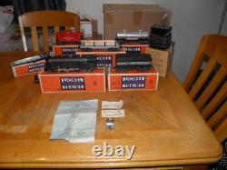 LIONEL 1433W TRAIN SET 221 221W 2411 2465 2472 1042 6019 WithOB'S INSERTS RUNS