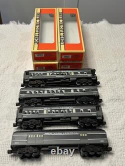 LIONEL 6-16091 NEW YORK CENTRAL PASSENGER CAR SET 4 CARS WithORIGINAL BOXES
