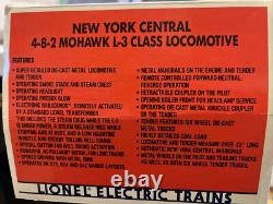 LIONEL 6-18009 NEW YORK CENTRAL 4-8-2 MOHAWK L-3 LOCOMOTIVE/TENDER ONOS tested