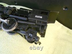 LIONEL NEW YORK CENTRAL 5102 G SCALE ATLANTIC 4-4-2 Steam LOCOMOTIVE & TENDER