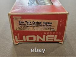 LIONEL NEW YORK CENTRAL HUDSON LOCOMOTIVE & TENDER SET 6-8206 With ORIGINAL BOX