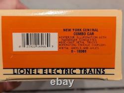 LIONEL NEW YORK CENTRAL LICKING Cars Set Of 6ct #60 Nib O-Guage