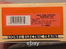 LIONEL NEW YORK CENTRAL LICKING Cars Set Of 6ct #60 Nib O-Guage