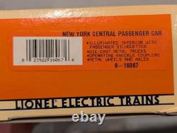 LIONEL NEW YORK CENTRAL LICKING Cars Set Of 6ct #60 Nib O-Guage
