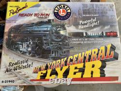 LIONEL New York Central Flyer Electric Train Set 6-31940 Mint