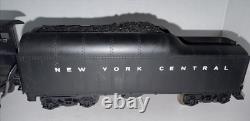 LIONEL O GAUGE 6-8206 NEW YORK CENTRAL HUDSON LOCOMOTIVE & TENDER With OB