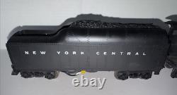 LIONEL O GAUGE 6-8206 NEW YORK CENTRAL HUDSON LOCOMOTIVE & TENDER With OB