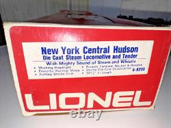 LIONEL O GAUGE 6-8206 NEW YORK CENTRAL HUDSON LOCOMOTIVE & TENDER With OB