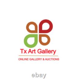 Leroy Neiman + 1980's Vintage Signed Print Framed + New York Central Park