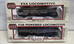 Life Like Proto 1000 30698 New York Central RR EMD F3A/B Set HO Scale DC Only
