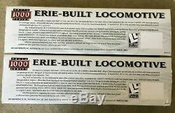 Life Like Proto 1000 Erie Built A & B set New York Central NYC