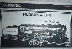 Lionel 18002 New York Central Hudson MINT LH