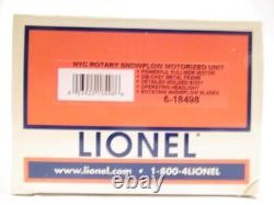 Lionel- 18498- New York Central Rotary Snowplow Boxed- 0/027- Ln B25