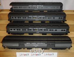 Lionel 19079 New York Central 18'' Heavyweight Passenger 4 Car Set O Scale Train