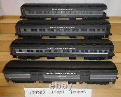 Lionel 19079 New York Central 18'' Heavyweight Passenger 4 Car Set O Scale Train