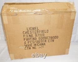 Lionel 19079 New York Central 18'' Heavyweight Passenger 4 Car Set O Scale Train