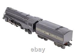 Lionel 221 Vintage O NYC Dreyfuss Gray 2-6-4 Steam Locomotive & 221T Tender