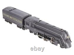 Lionel 221 Vintage O NYC Dreyfuss Gray 2-6-4 Steam Locomotive & 221T Tender