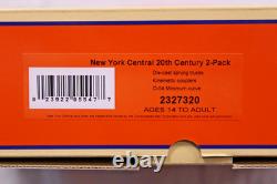 Lionel 2327320 New York Central 20th Century 2-Pack New